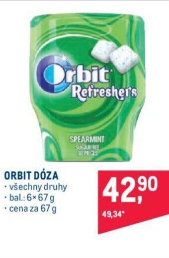 Makro ORBIT DÓZA nabídka