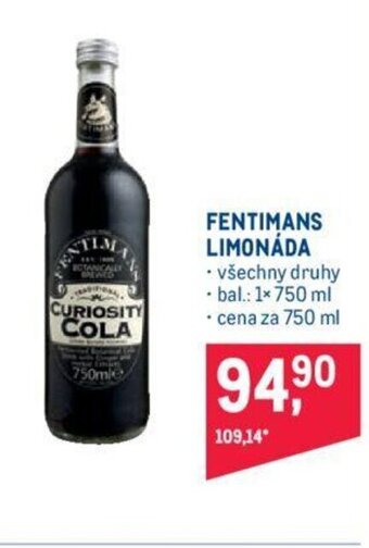 Makro FENTIMANS LIMONÁDA nabídka