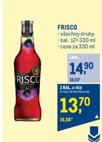 Makro FRISCO nabídka
