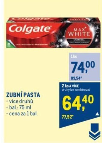 Makro ZUBNÍ PASTA nabídka