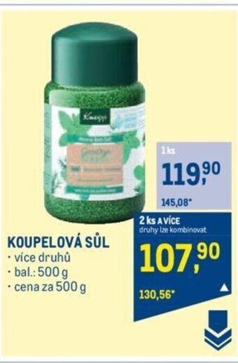 Makro KOUPELOVÁ SŮL nabídka