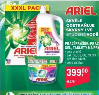 Makro PRACÍ PRÁŠEK, PRACÍ GEL, TABLETY NA PRANÍ více druhů nabídka