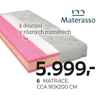 XXXLutz MATRACE, CCA 90X200 CM nabídka