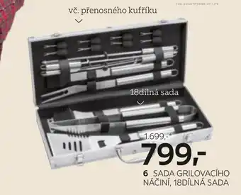 XXXLutz SADA GRILOVACÍHO NÁČINÍ, 18DÍLNÁ SADA nabídka