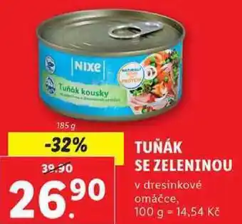 Lidl Tuňák se zeleninou, 185 g nabídka