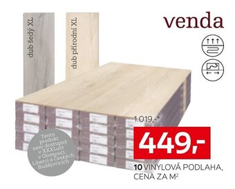 XXXLutz VINYLOVÁ PODLAHA, CENA ZA M² nabídka