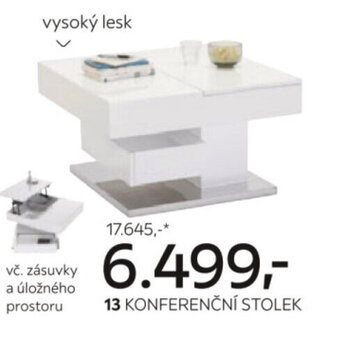 Kika Nábytek KONFERENČNÍ STOLEK nabídka