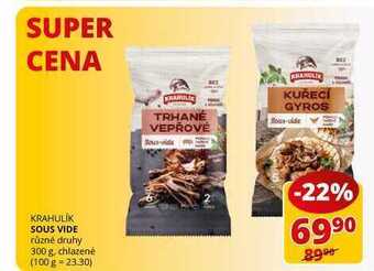 Flop Sous vide různé druhy 300 g nabídka