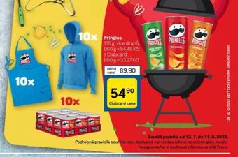 Tesco Pringles nabídka