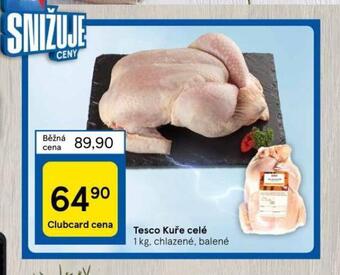 Tesco Kuře celé nabídka