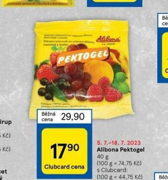 Tesco Alibona pektogel nabídka