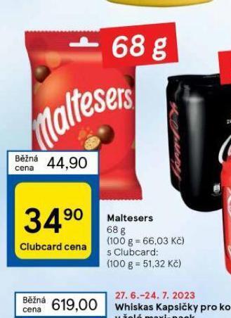Tesco Maltesers nabídka