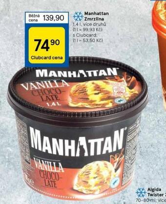 Tesco Manhattan zmrzlina nabídka