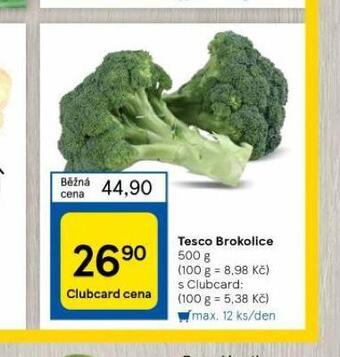 Tesco Brokolice nabídka