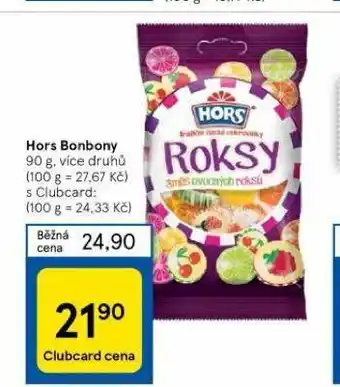 Tesco Hors bonbony nabídka