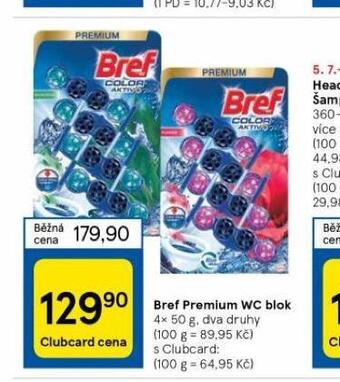Tesco Bref premium wc blok nabídka
