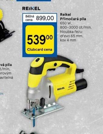 Tesco Reikel přímočará pila nabídka