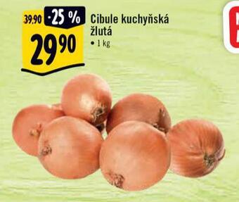 Albert Cibule kuchyňská žlutá nabídka