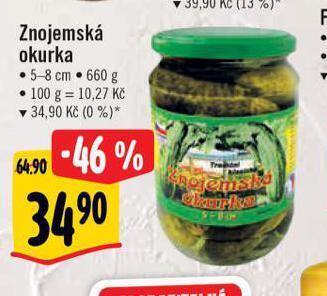 Albert Znojemská okurka nabídka