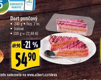 Albert Dort punčový nabídka