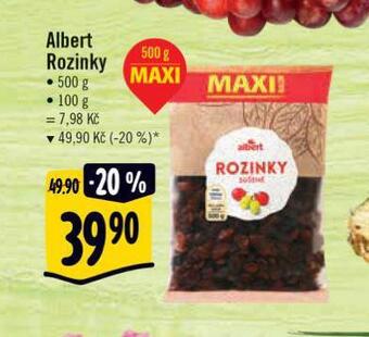 Albert Rozinky nabídka