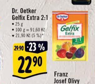 Albert Dr. oetker gelfix nabídka