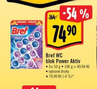 Albert Bref wc blok nabídka