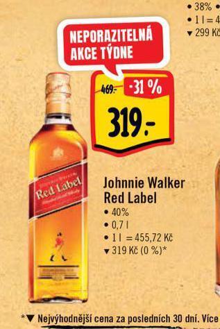 Albert Johnnie walker red label nabídka