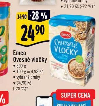 Albert Emco ovesné vločky nabídka