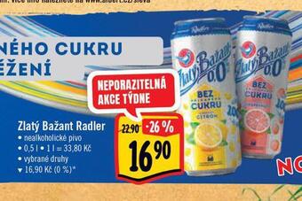 Albert Zlatý bažant radler nabídka