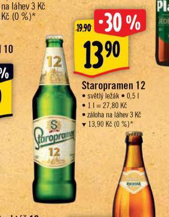Albert Pivo staropramen nabídka