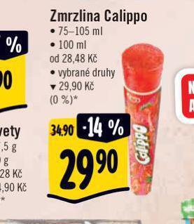 Albert Zmrzlina calippo nabídka