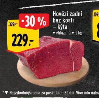 Albert Hovězí zadní bez kosti nabídka
