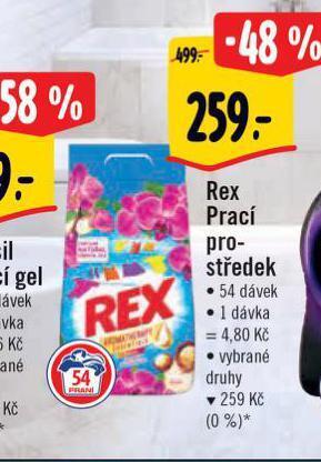 Albert Rex prací prostředek nabídka