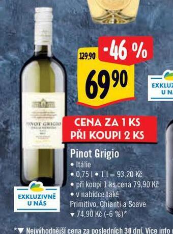 Albert Pinot grigio nabídka