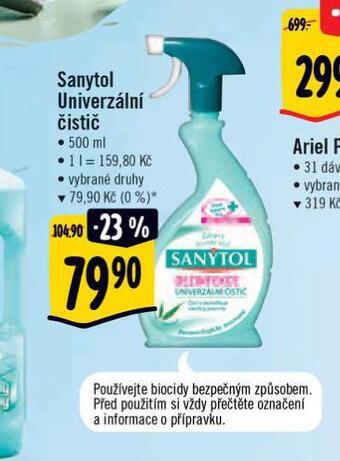 Albert Sanytol univerzální čistič nabídka