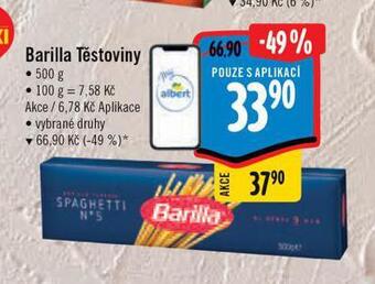 Albert Barilla těstoviny nabídka