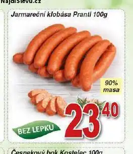 Hruška Jarmareční klobása nabídka