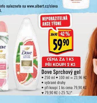 Albert Dove sprchový gel nabídka