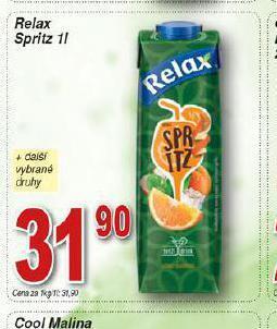 Hruška Relax spritz nabídka