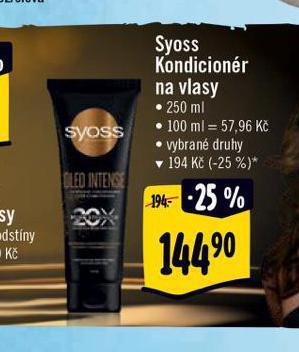Albert Syoss kondicionér nabídka