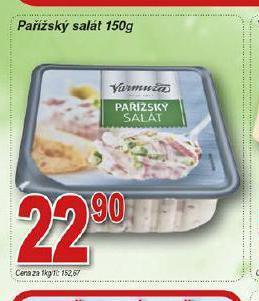 Hruška Pařížský salát nabídka
