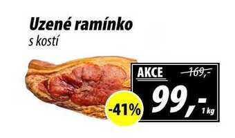 ZEMAN Uzené ramínko s kostí, 1 kg nabídka