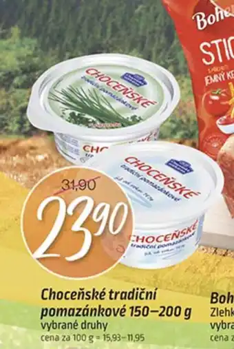Coop Chocenské tradiční pomayánkové 150-200g nabídka