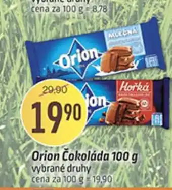 Coop Orion Čokoláda 100g nabídka