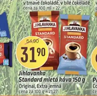 Coop Jihlavanka Standard mletá káva 150g nabídka