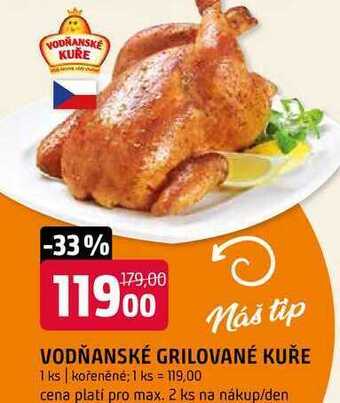 Terno Vodňanské grilované kuře 1 ks nabídka