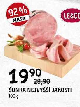 Terno Šunka nejvyšší jakosti 100 g nabídka