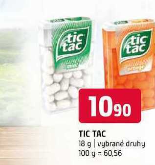 Terno Tic tac 18 g nabídka