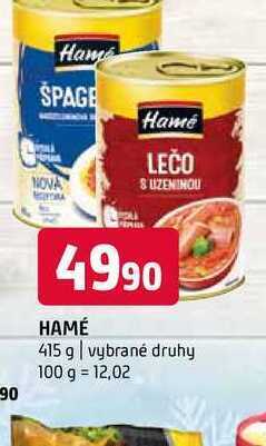 Terno Hamé 415 g vybrané druhy nabídka